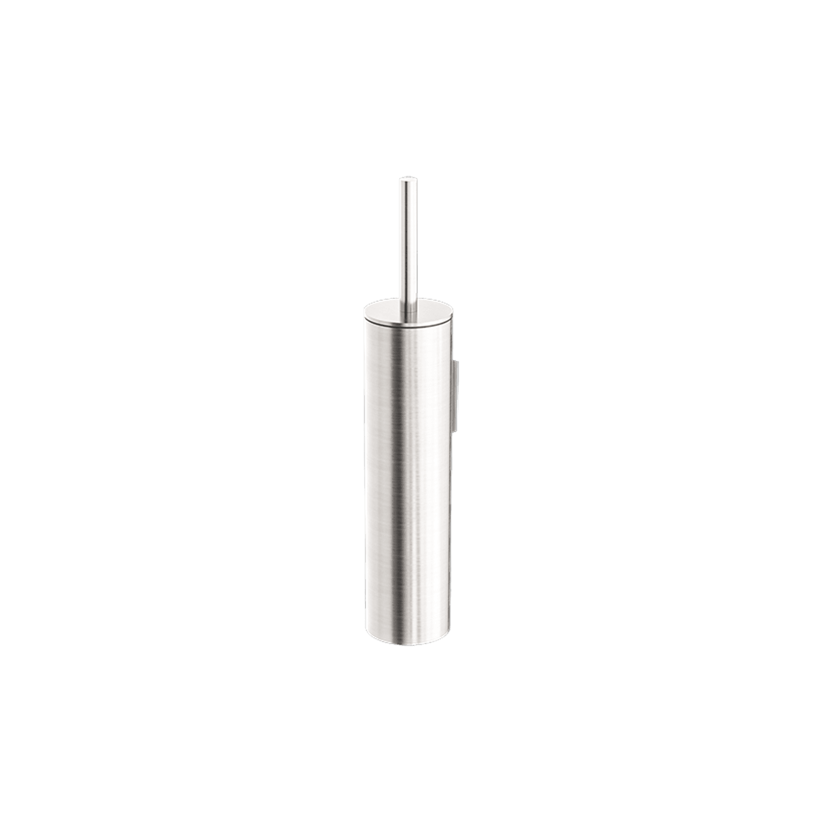 Mecca Toilet Brush Holder Brushed Nickel gallery detail image