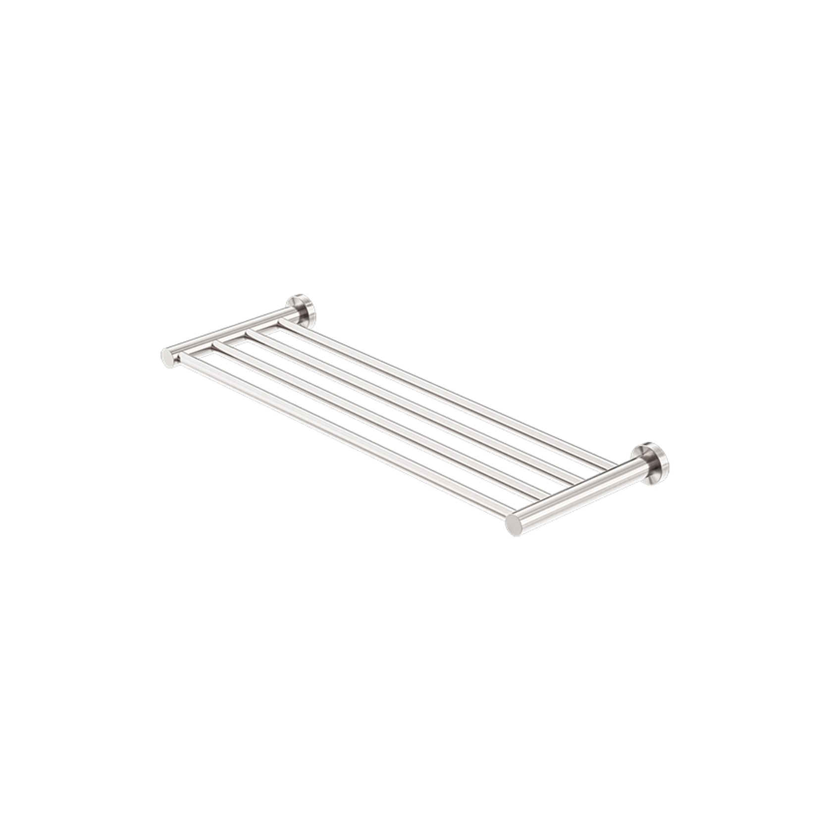 Mecca Towel Rack Brushed Nickel gallery detail image