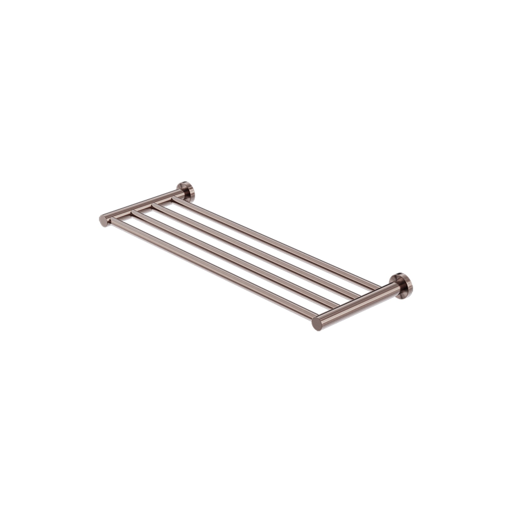 Mecca Towel Rack Brushed Bronze gallery detail image