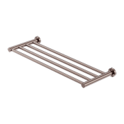 Mecca Towel Rack Brushed Bronze gallery detail image