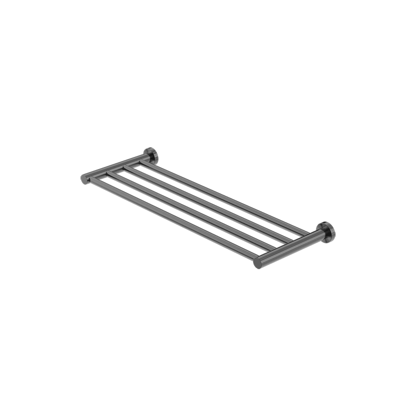 Mecca Towel Rack Gun Metal gallery detail image