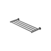 Mecca Towel Rack Gun Metal gallery detail image