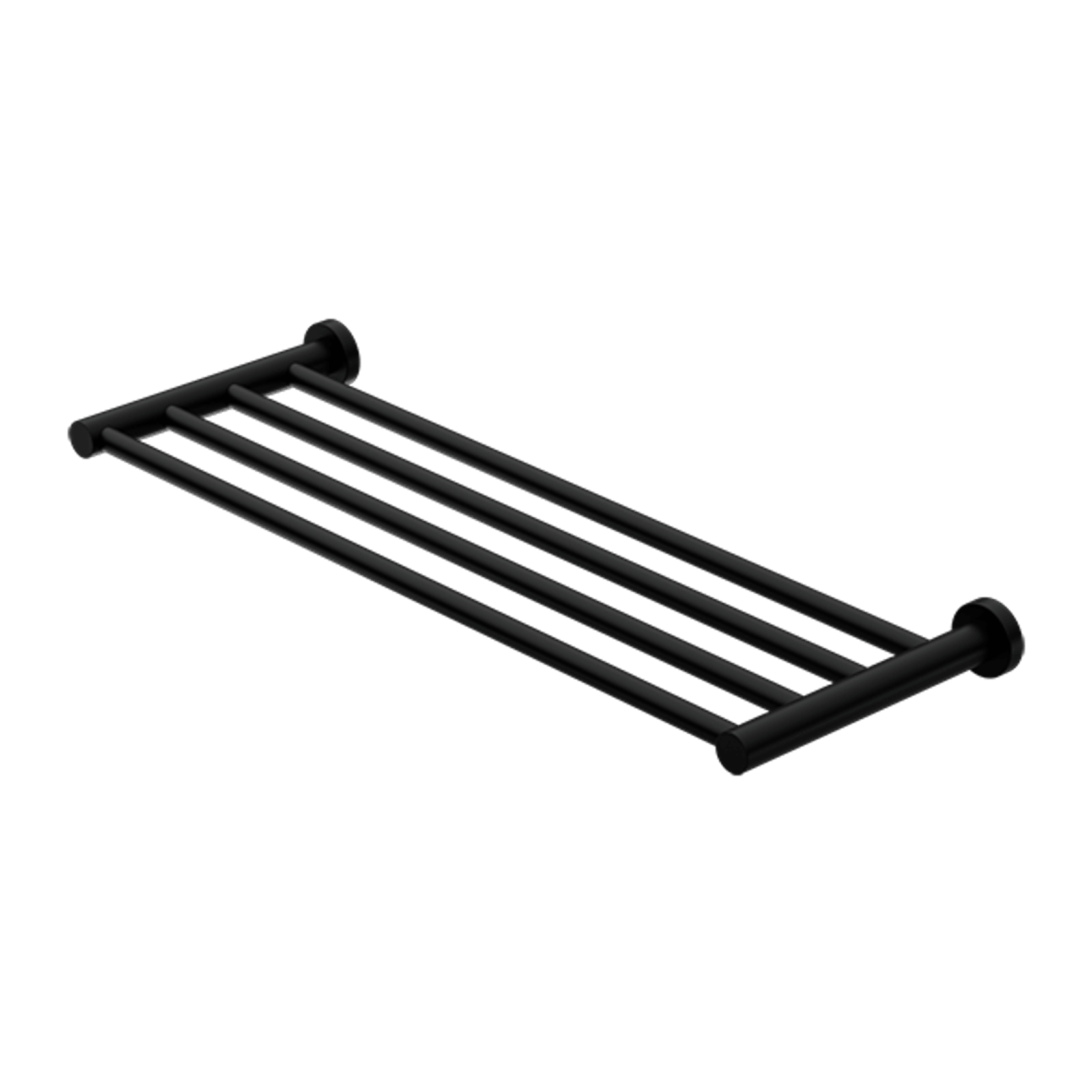 Mecca Towel Rack Matte Black gallery detail image