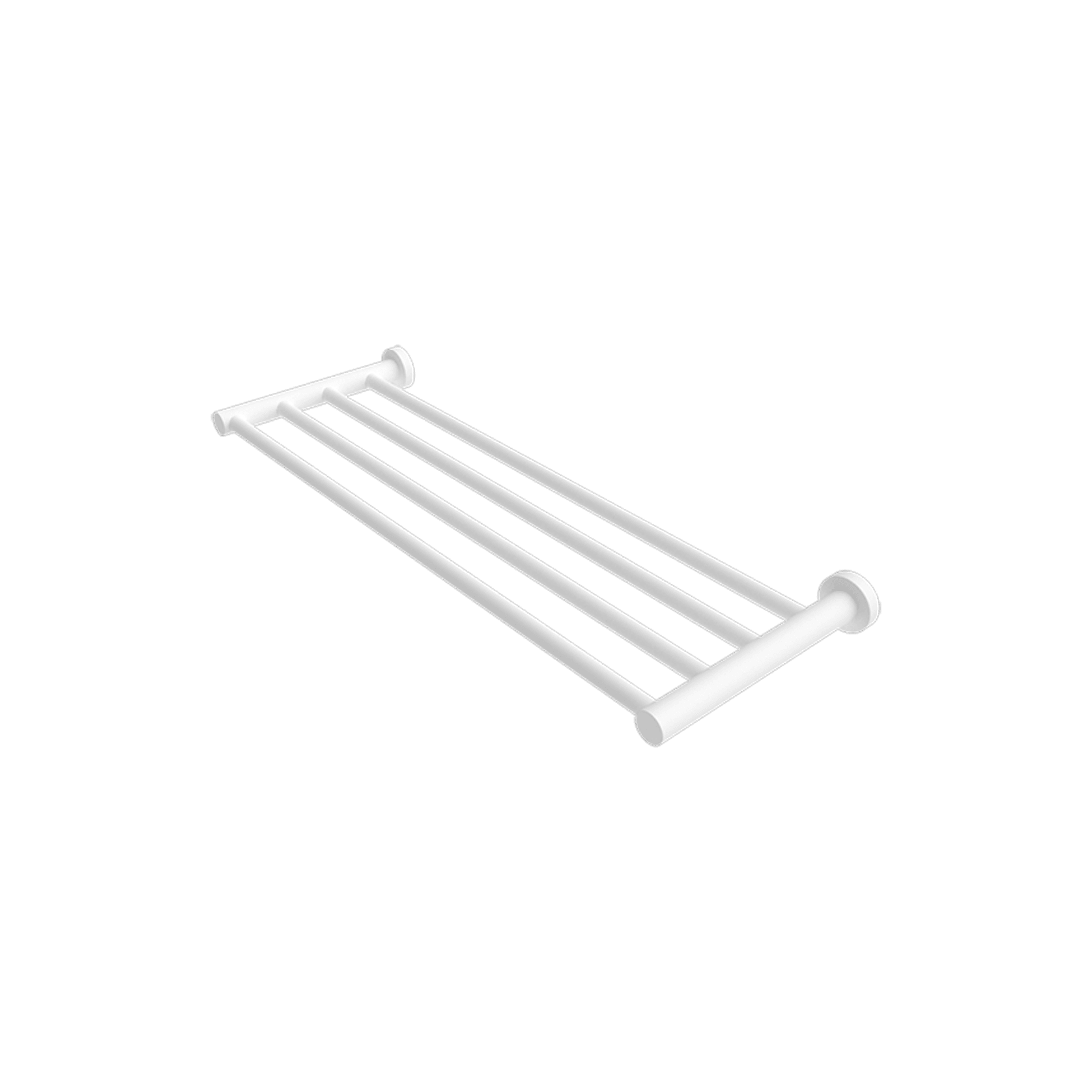 Mecca Towel Rack Matte White gallery detail image