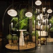 NR2 Medium Suspension Lamp - White gallery detail image