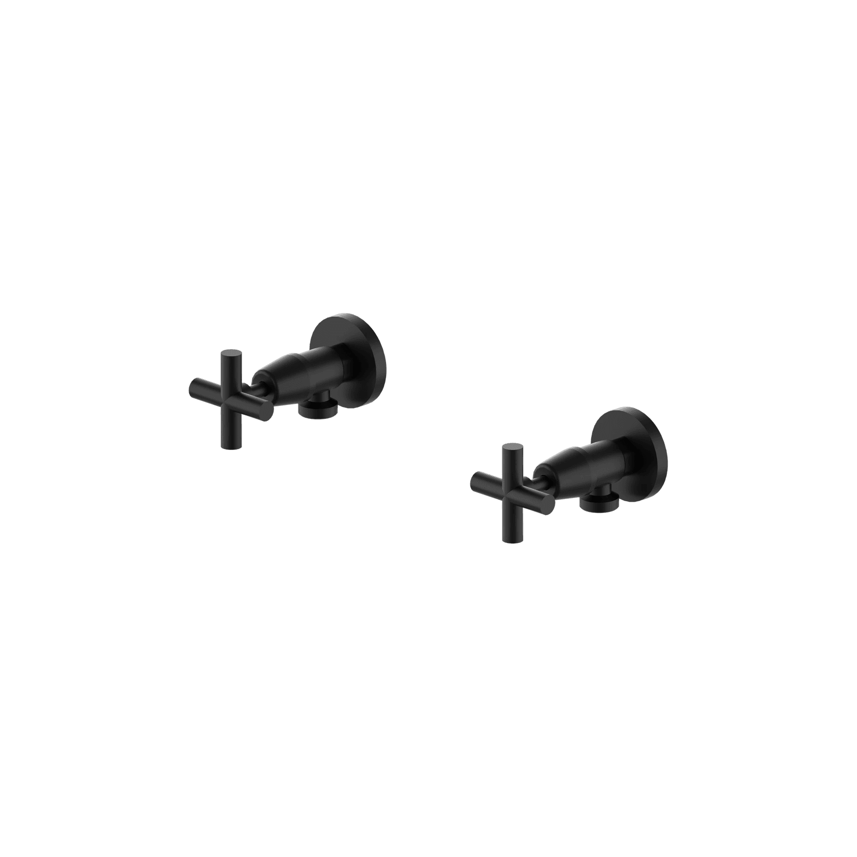 X Plus Washing Machine Stops Matte Black gallery detail image