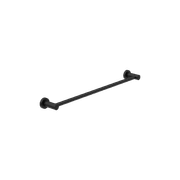 Dolce II Single Towel Rail 600mm Matte Black gallery detail image