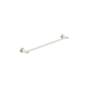 Dolce II Single Towel Rail 800mm Brushed Nickel gallery detail image