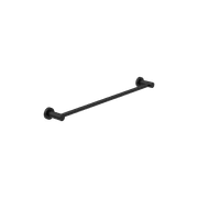 Dolce II Single Towel Rail 800mm Matte Black gallery detail image