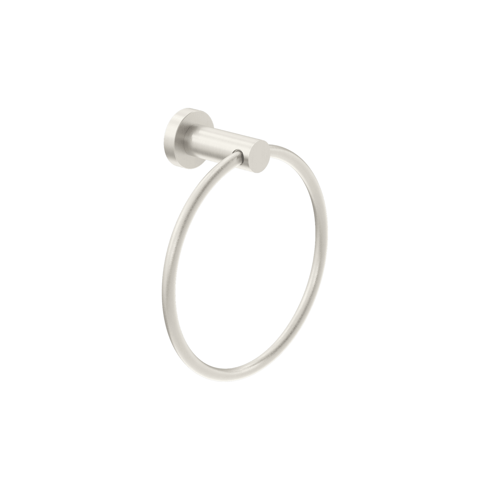 Dolce II Hand Towel Ring Brushed Nickel gallery detail image