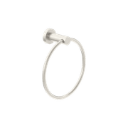 Dolce II Hand Towel Ring Brushed Nickel gallery detail image