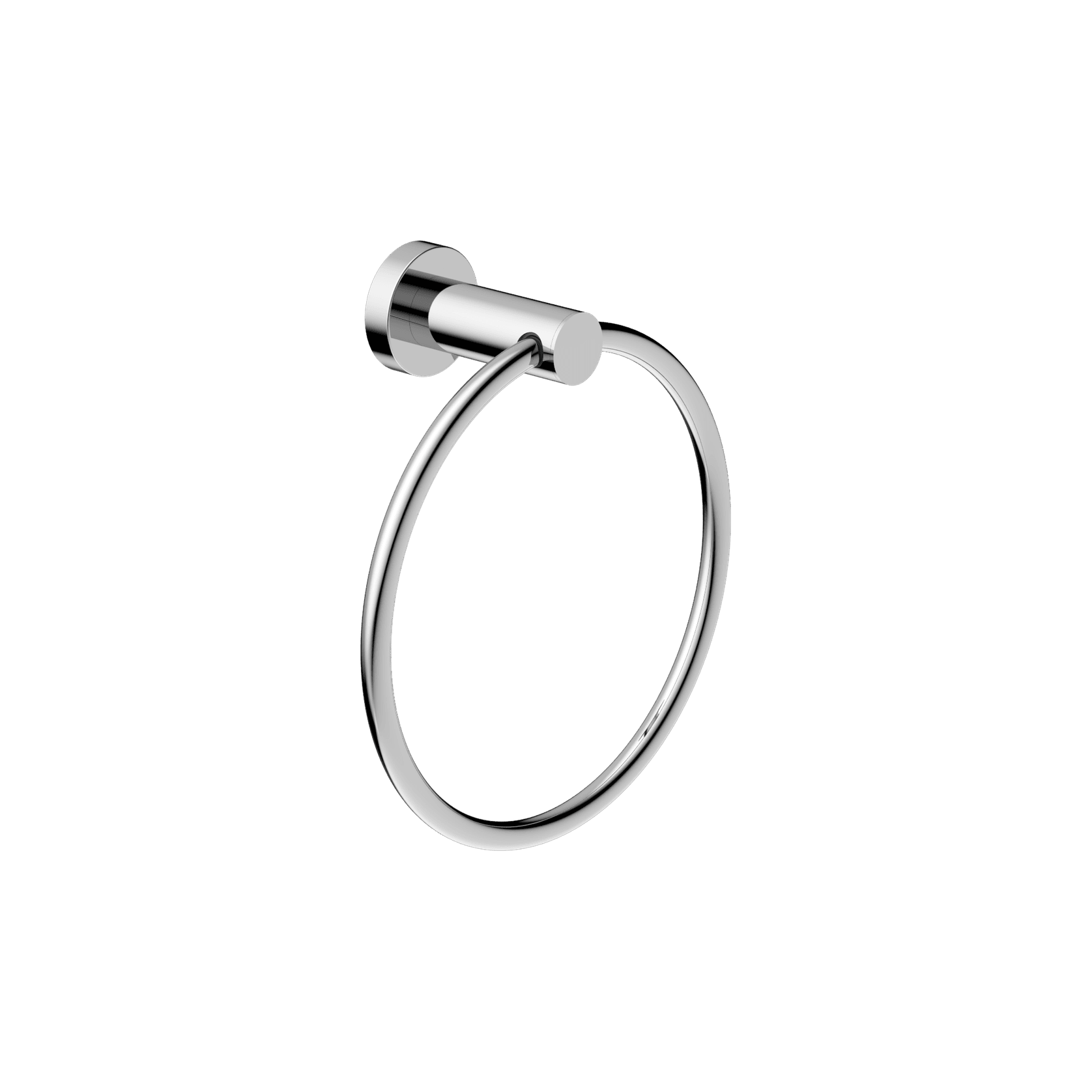 Dolce II Hand Towel Ring Chrome gallery detail image