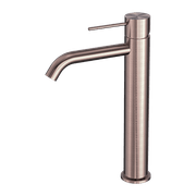 Mecca Tall Basin Mixer Brushed Bronze gallery detail image
