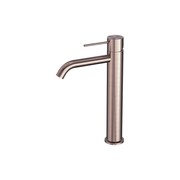 Mecca Tall Basin Mixer Brushed Bronze gallery detail image