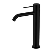 Mecca Tall Basin Mixer Matte Black gallery detail image