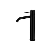 Mecca Tall Basin Mixer Matte Black gallery detail image
