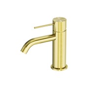 Mecca Basin Mixer Brushed Gold gallery detail image