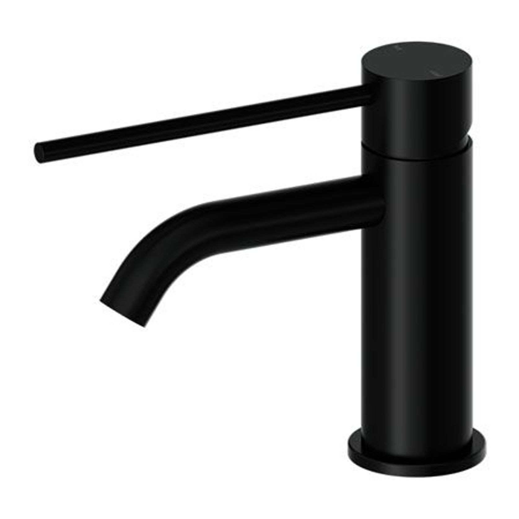 Mecca Care Basin Mixer Matte Black gallery detail image