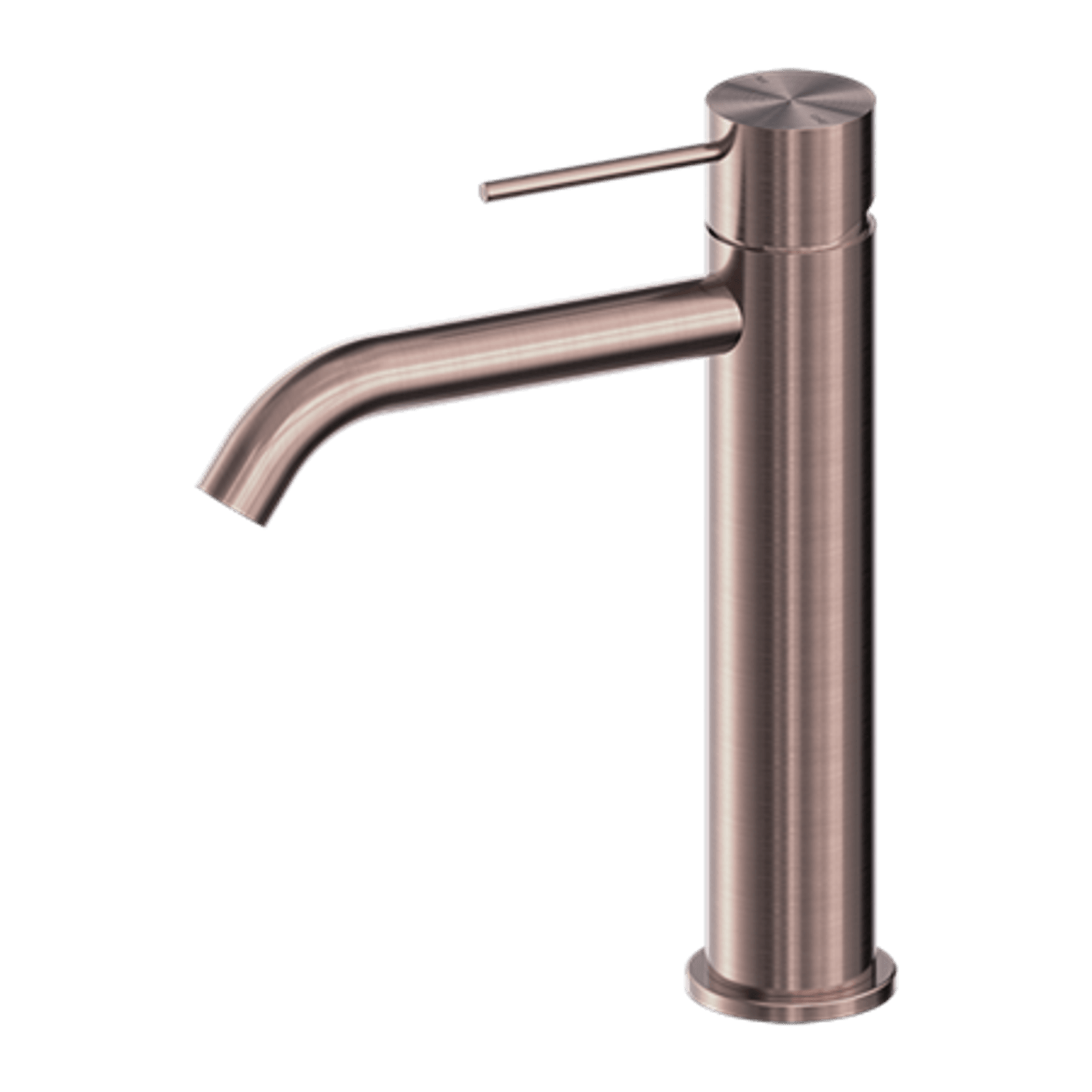 Mecca Mid Tall Basin Mixer Brushed Bronze gallery detail image