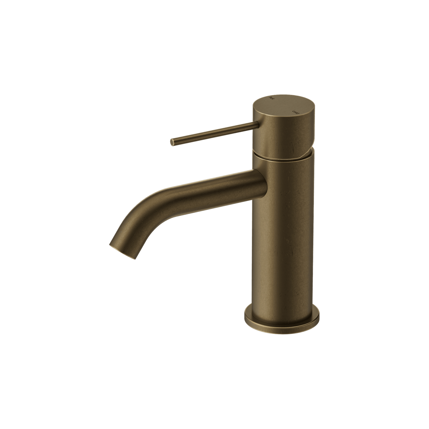 Mecca Basin Mixer Tumbled Antique Brass gallery detail image