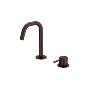 Mecca Hob Basin Mixer Set Edge Spout Rome Bronze gallery detail image