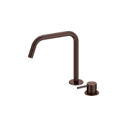 Mecca Hob Bath/Kitchen Mixer Set Edge Spout II Rome Bronze gallery detail image