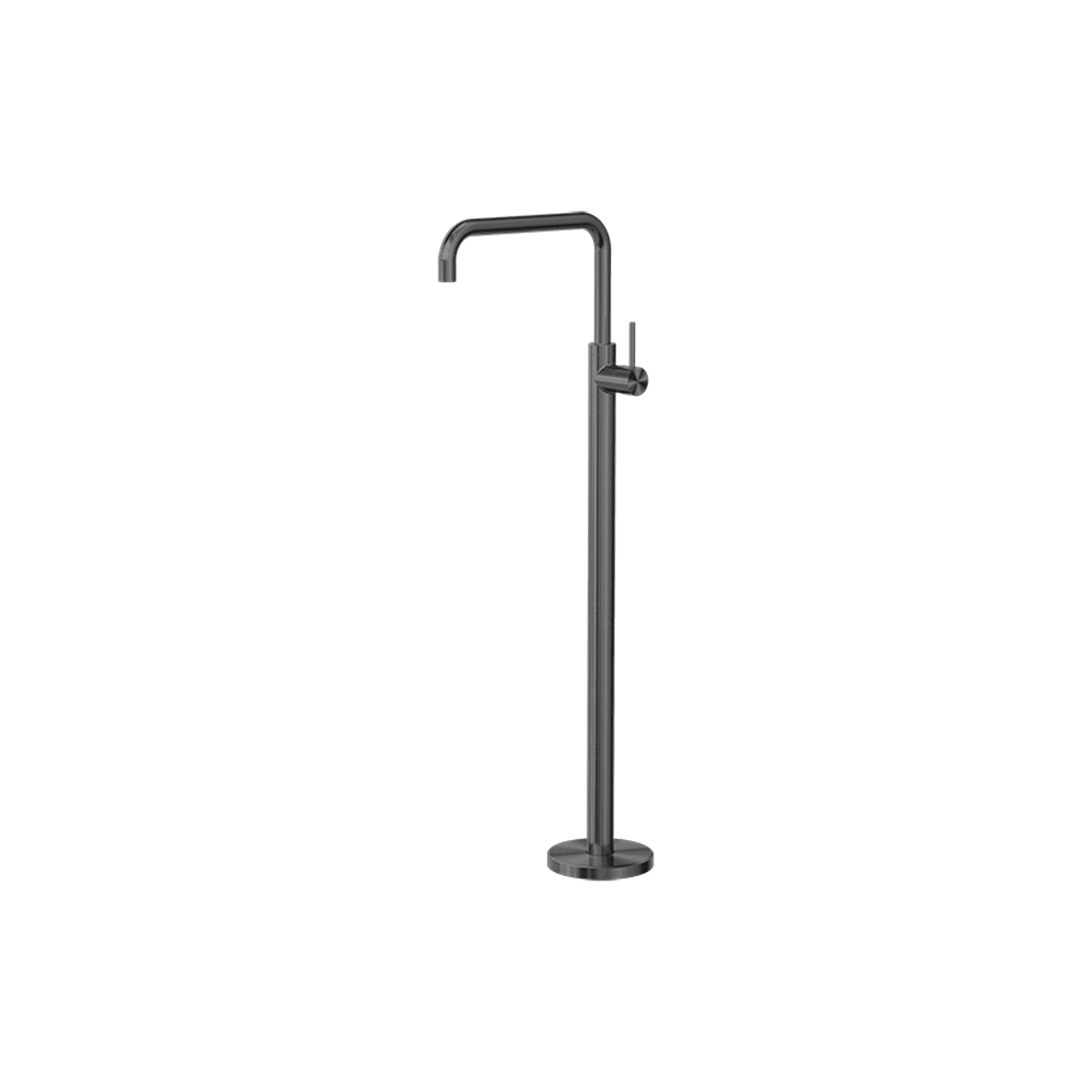 Mecca Freestanding Bath Mixer Square Shape Gun Metal gallery detail image