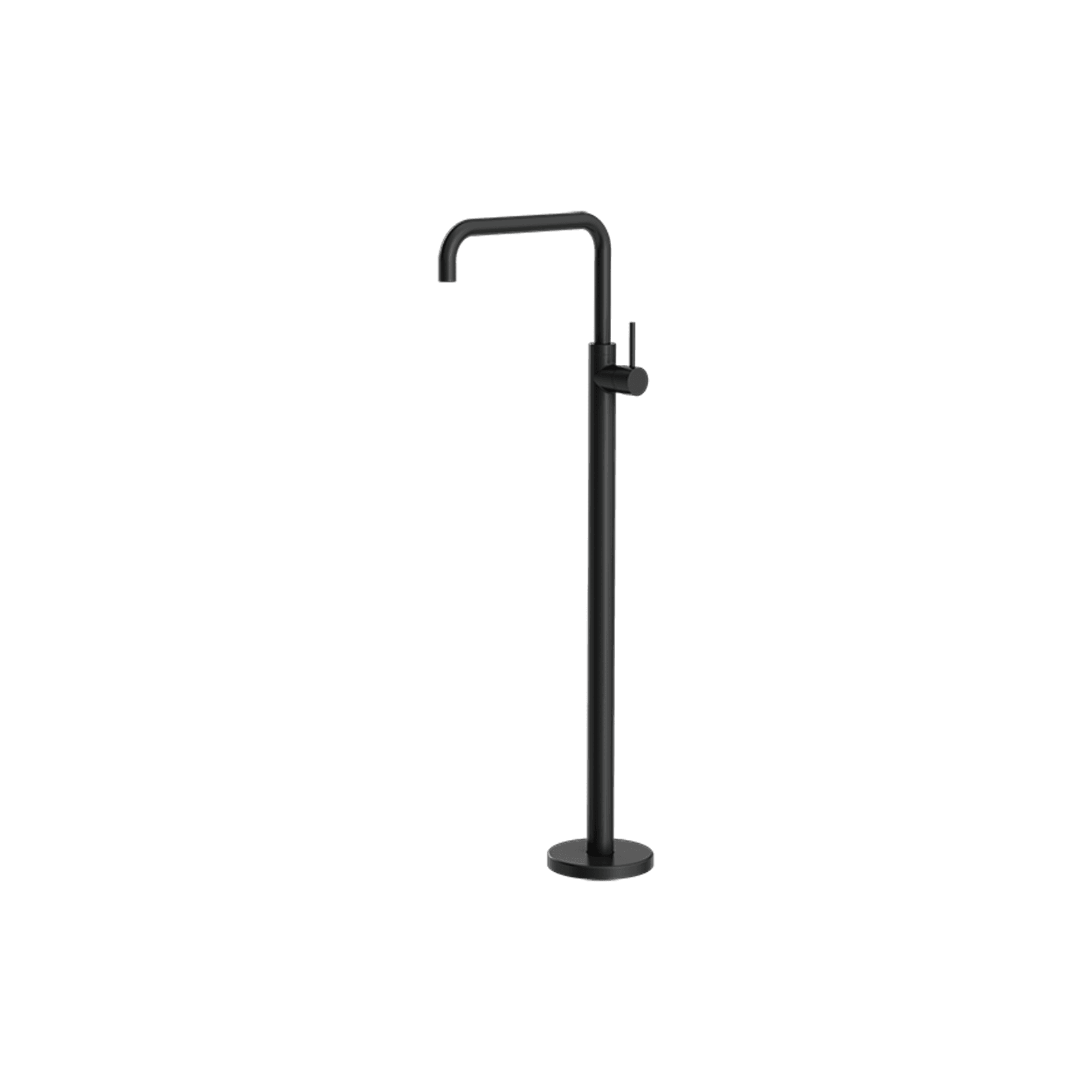 Mecca Freestanding Bath Mixer Square Shape Matte Black gallery detail image