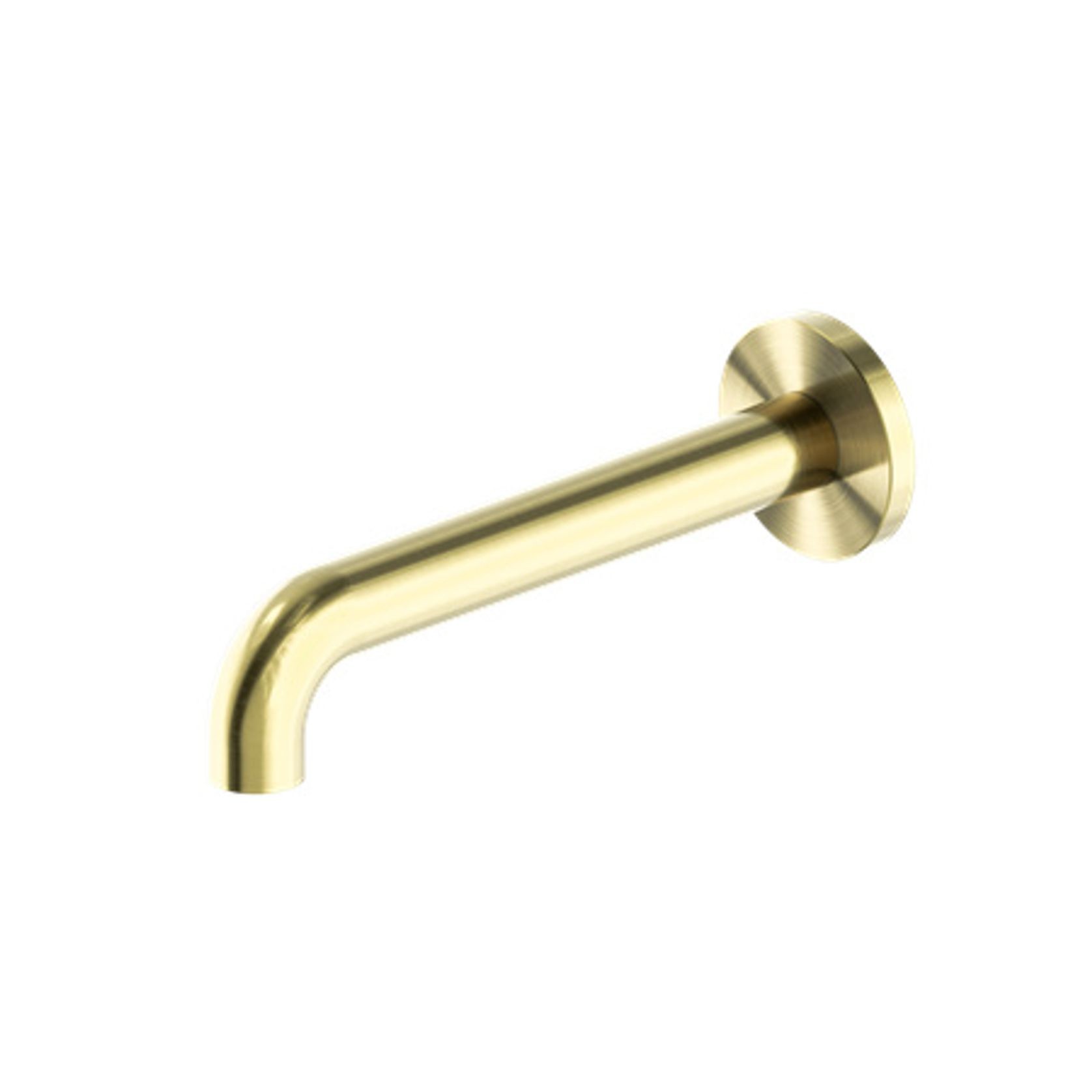Mecca Basin/Bath Spout Only 120mm Brushed Gold gallery detail image