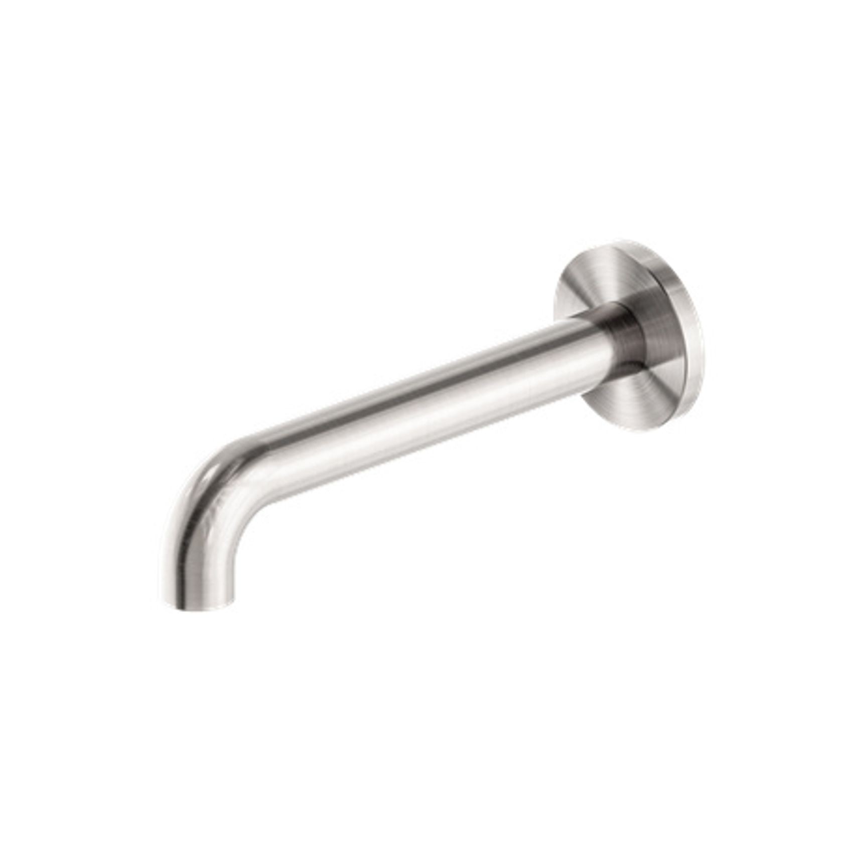 Mecca Basin/Bath Spout Only 230mm Brushed Nickel gallery detail image