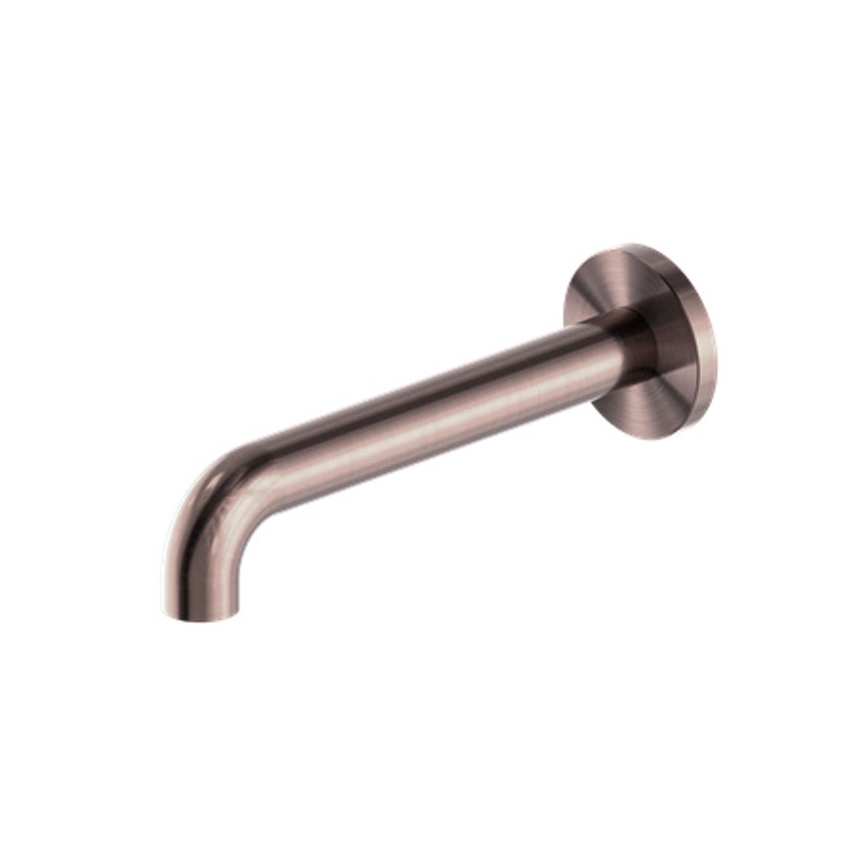 Mecca Basin/Bath Spout Only 160mm Brushed Bronze gallery detail image
