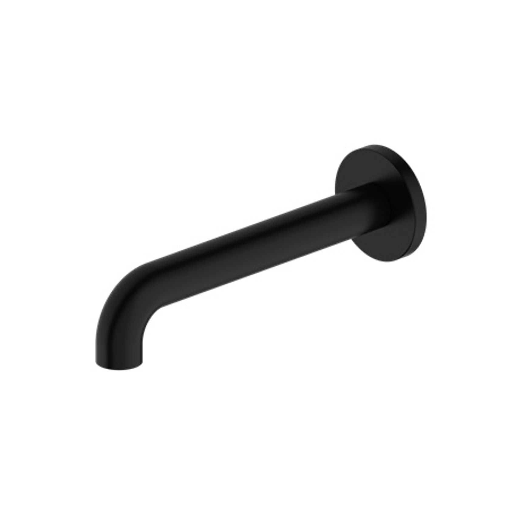 Mecca Basin/Bath Spout Only 260mm Matte Black gallery detail image