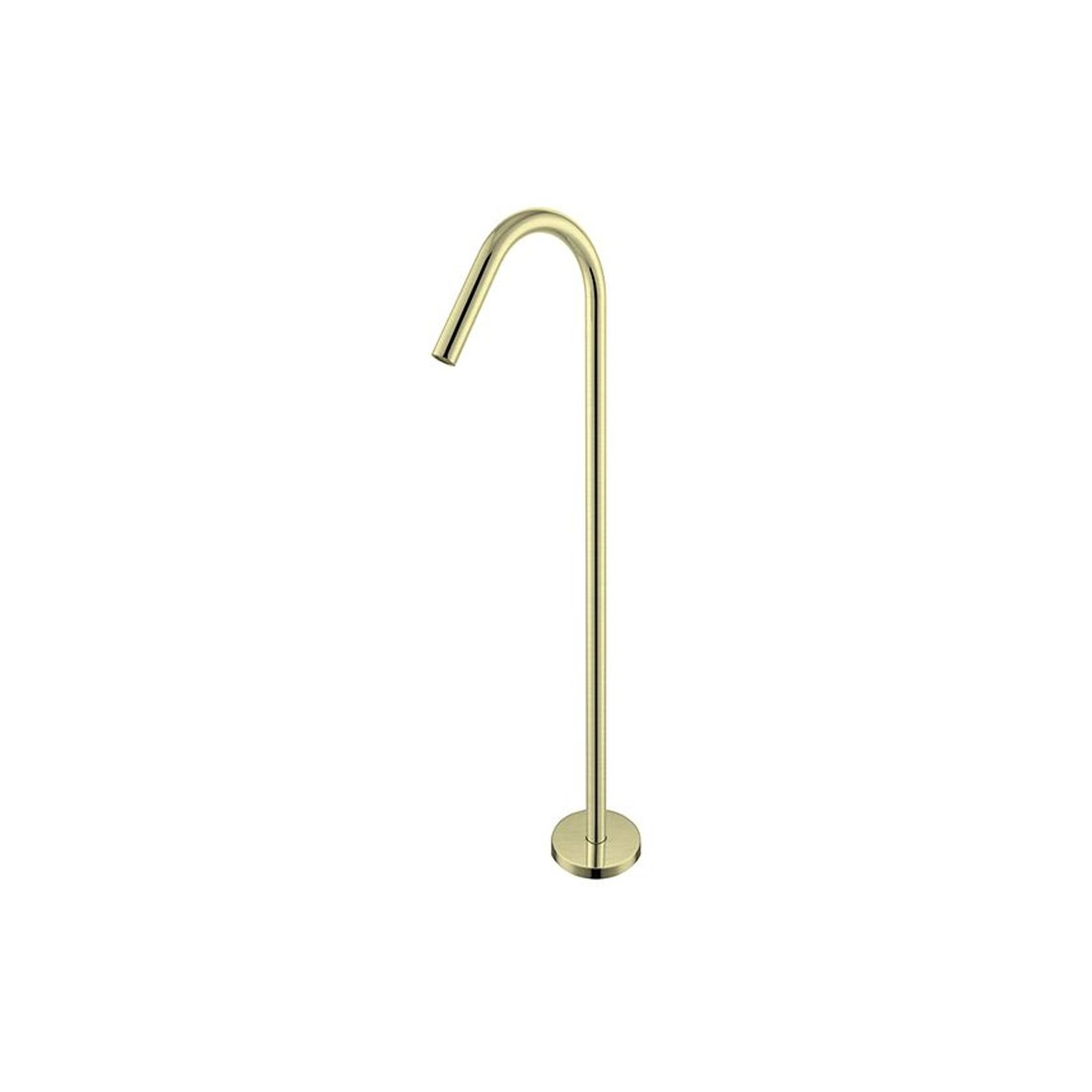 Mecca Freestanding Bath Spout Only Brushed Gold gallery detail image