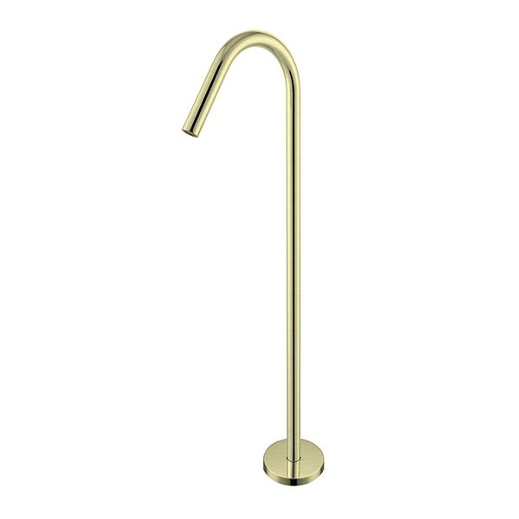 Mecca Freestanding Bath Spout Only Brushed Gold gallery detail image