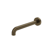 Mecca Basin/Bath Spout Only 230mm II Tumbled Antique Brass gallery detail image