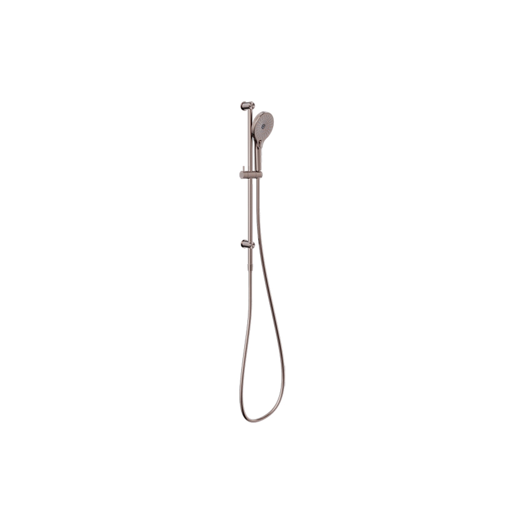 Mecca Shower Rail Brushed Bronze gallery detail image