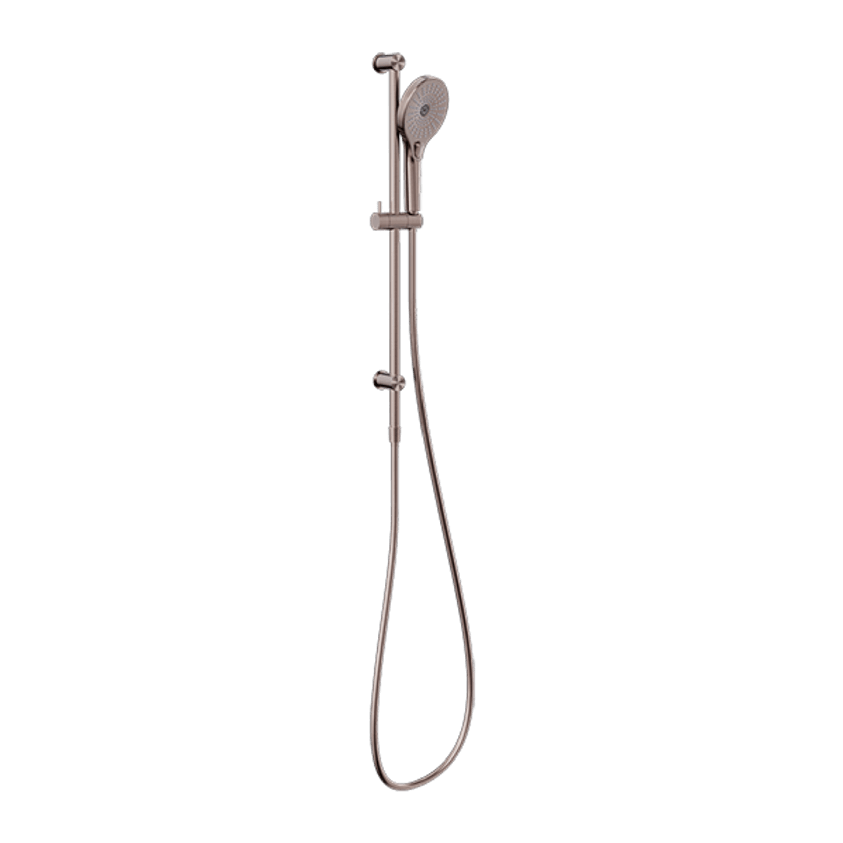 Mecca Shower Rail Brushed Bronze gallery detail image