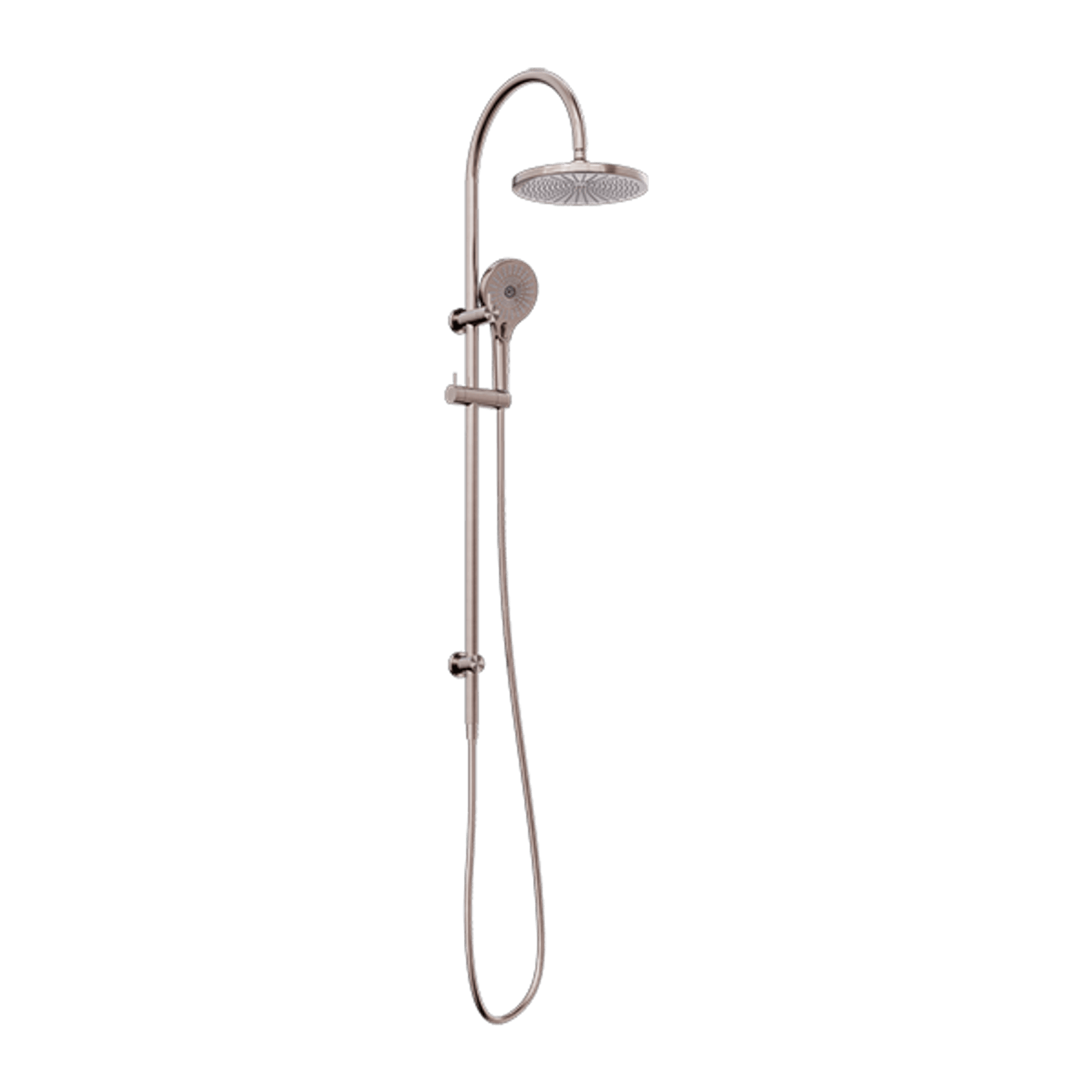 Mecca Twin Shower Brushed Bronze gallery detail image