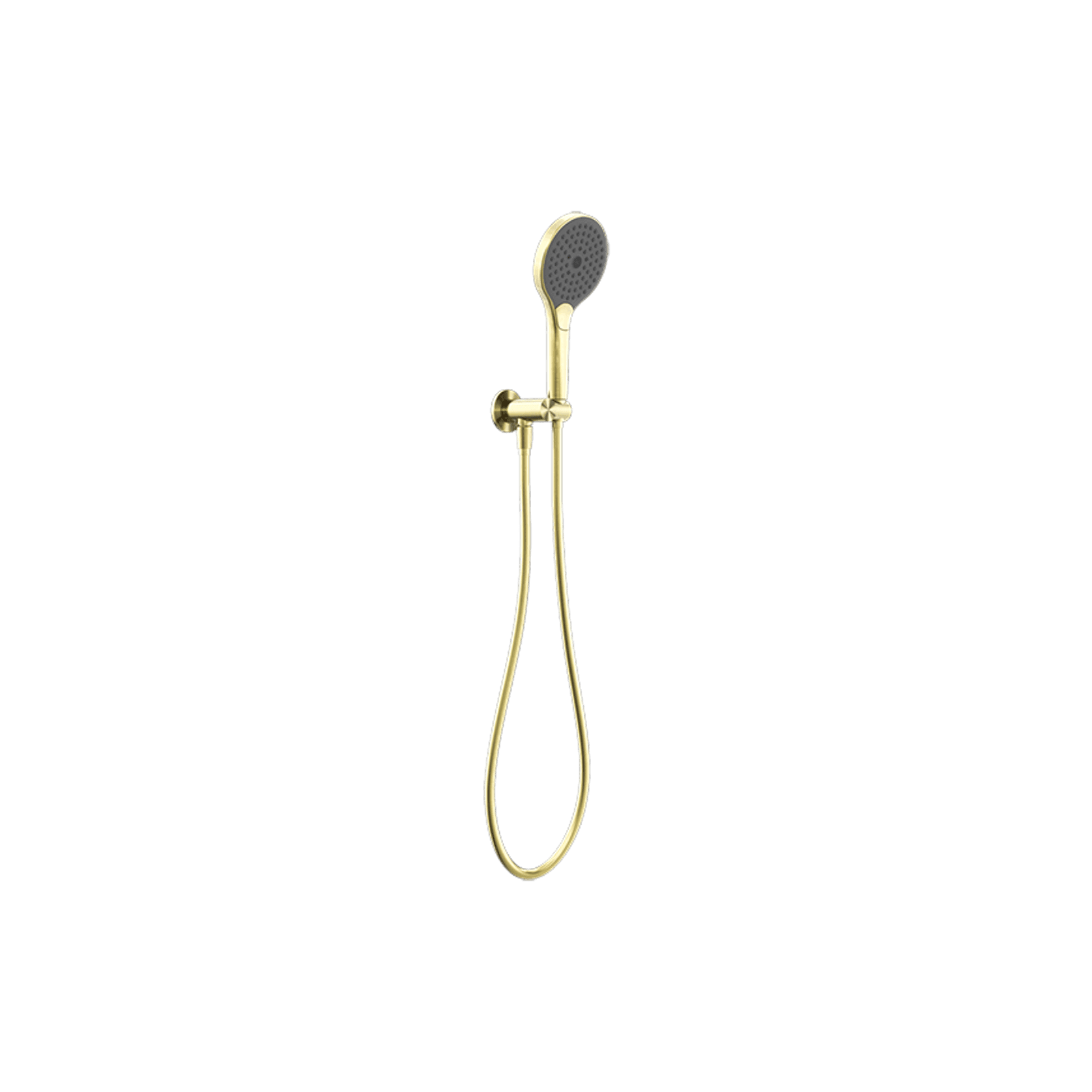 Mecca Shower On Bracket With Air Shower II Brushed Gold gallery detail image