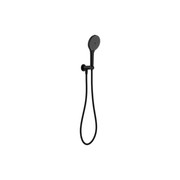 Mecca Shower On Bracket With Air Shower II Matte Black gallery detail image