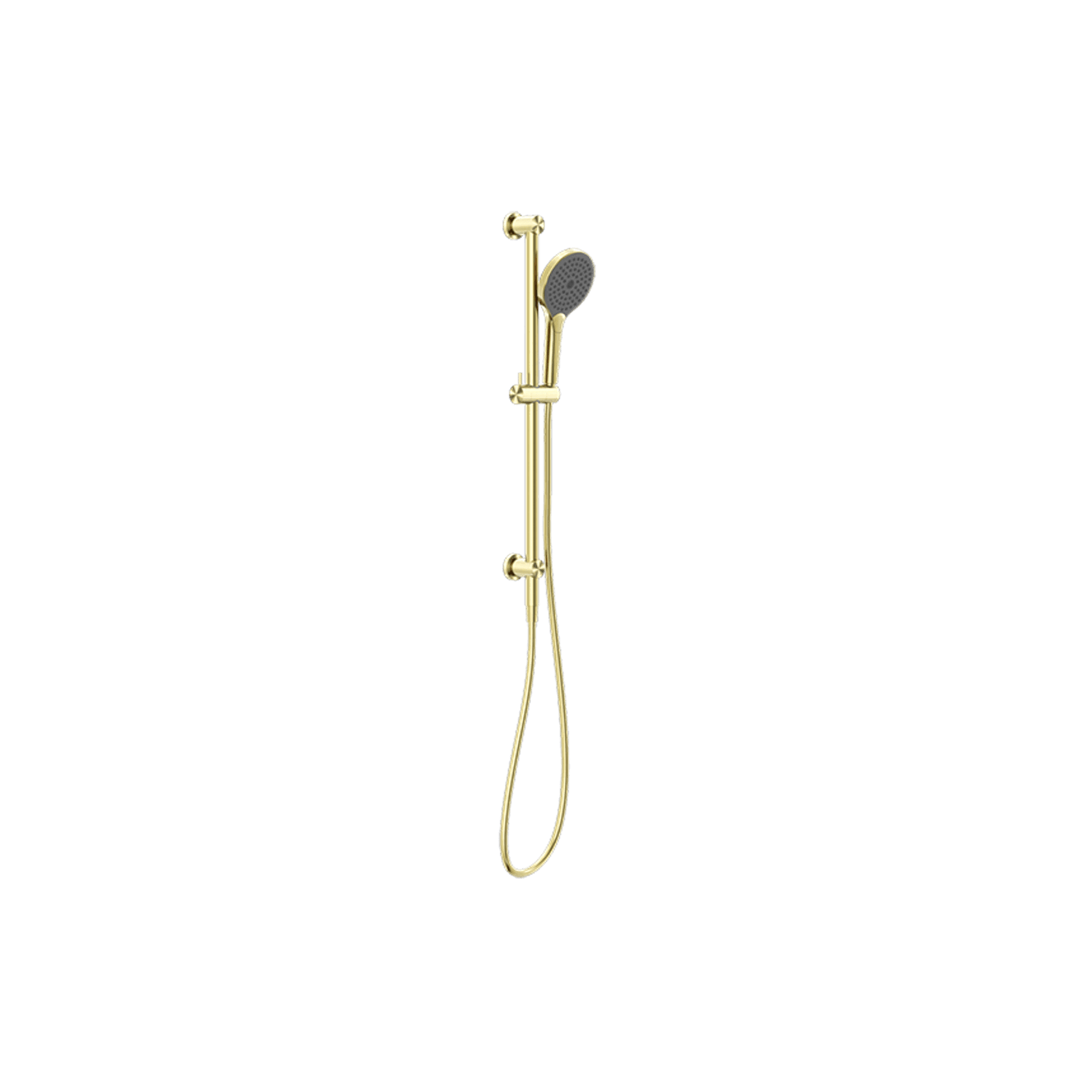 Mecca Shower Rail With Air Shower II Brushed Gold gallery detail image