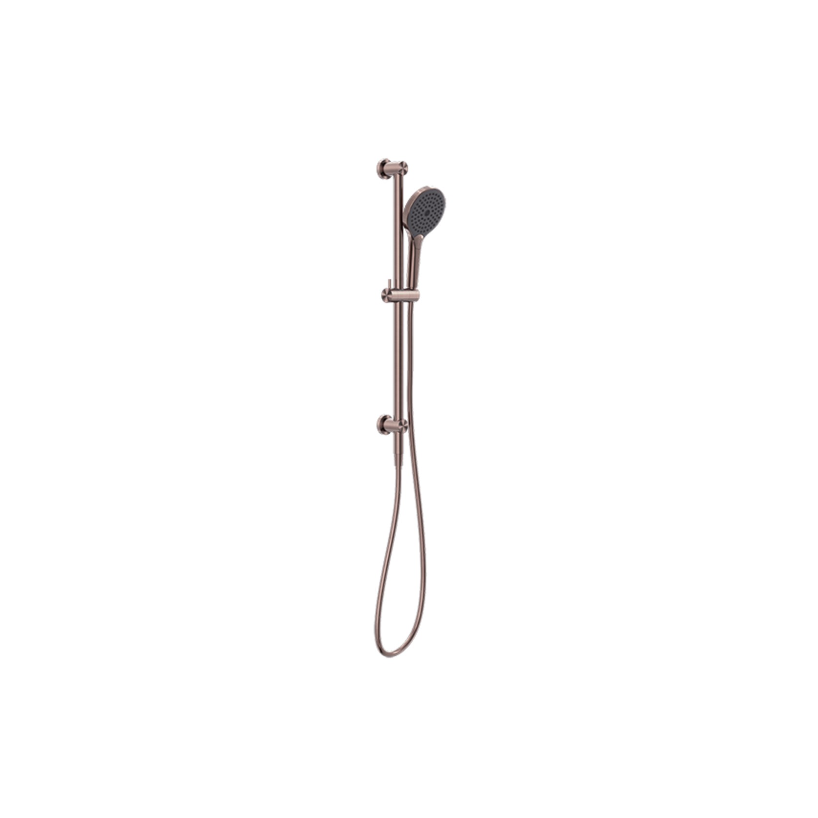 Mecca Shower Rail With Air Shower II Brushed Bronze gallery detail image