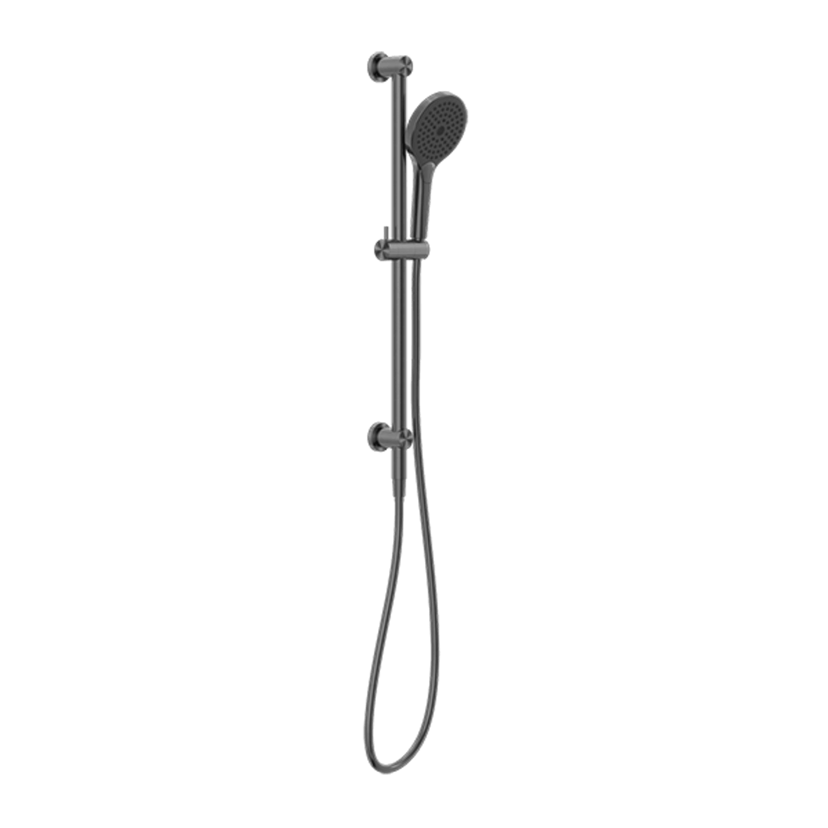 Mecca Shower Rail With Air Shower II Gun Metal gallery detail image