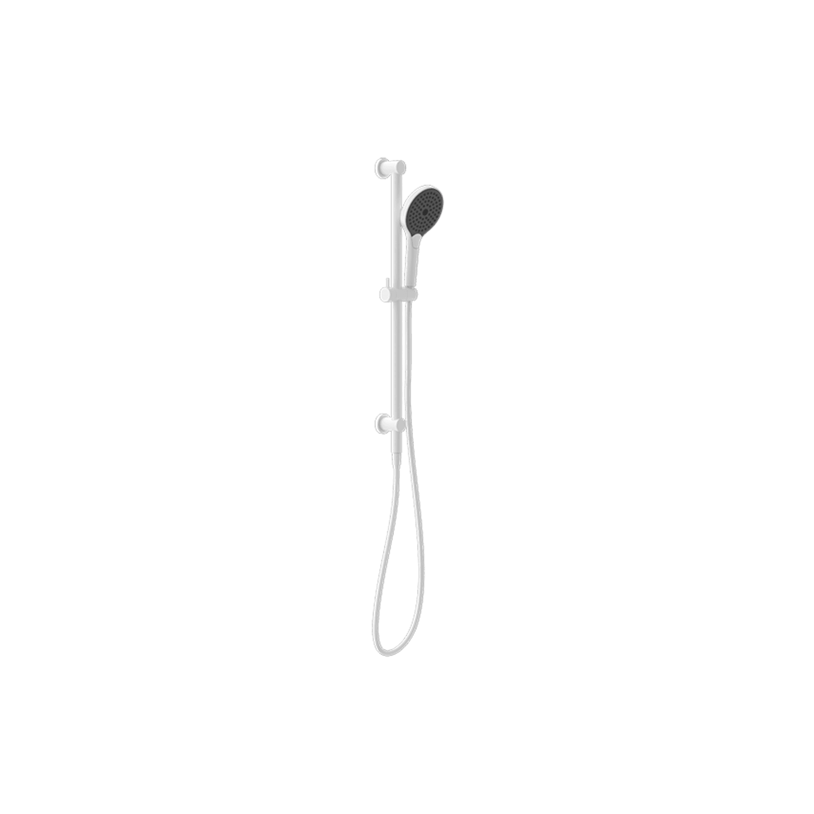 Mecca Shower Rail With Air Shower II Matte White gallery detail image