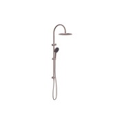 Mecca Twin Shower With Air Shower II Brushed Bronze gallery detail image