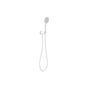 Mecca Shower On Bracket With Air Shower Matte White gallery detail image