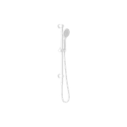 Mecca Shower Rail With Air Shower Matte White gallery detail image