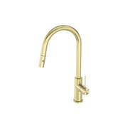 Mecca Pull Out Sink Mixer With Vegie Spray Function Brushed Gold gallery detail image