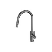 Mecca Pull Out Sink Mixer With Vegie Spray Function Gun Metal gallery detail image