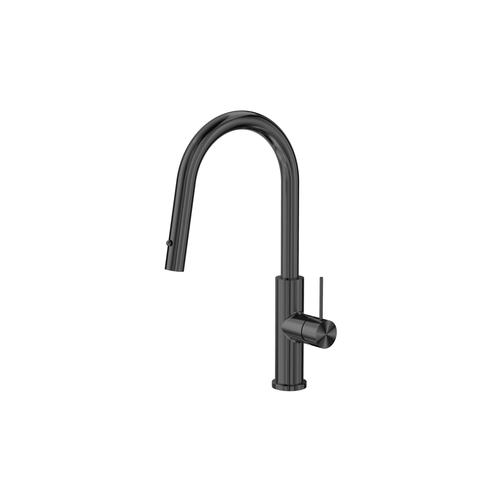 Mecca Smart Sensor Pull Out Kitchen Mixer Gun Metal gallery detail image